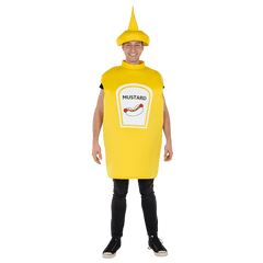 Mustard Bottle Costume - Kids/Adults