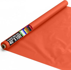 40 In. x 100 Ft. Orange Table Roll