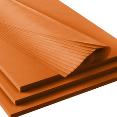 15 In. x 20 In. Orange Tissue Paper | 480 Sheets