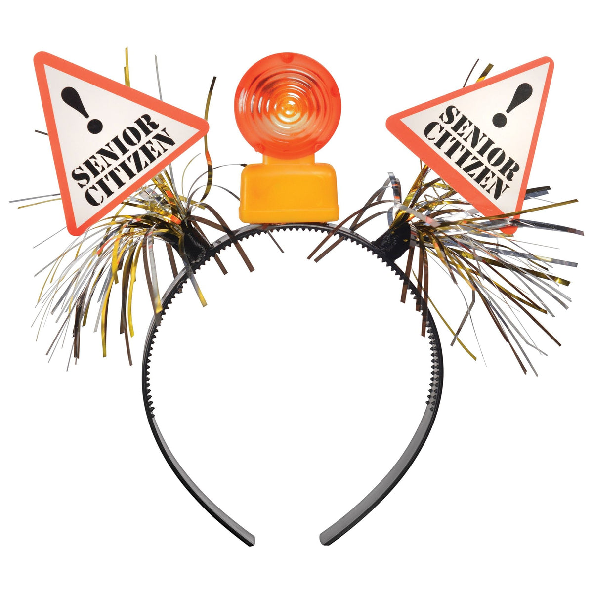 Over-the-Hill Construction Light Up Head Bopper - Pack of 4