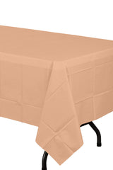 Peach Table Cover | 6 Pack