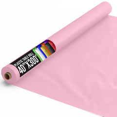 40 In. x 300 Ft. Pink Table Roll