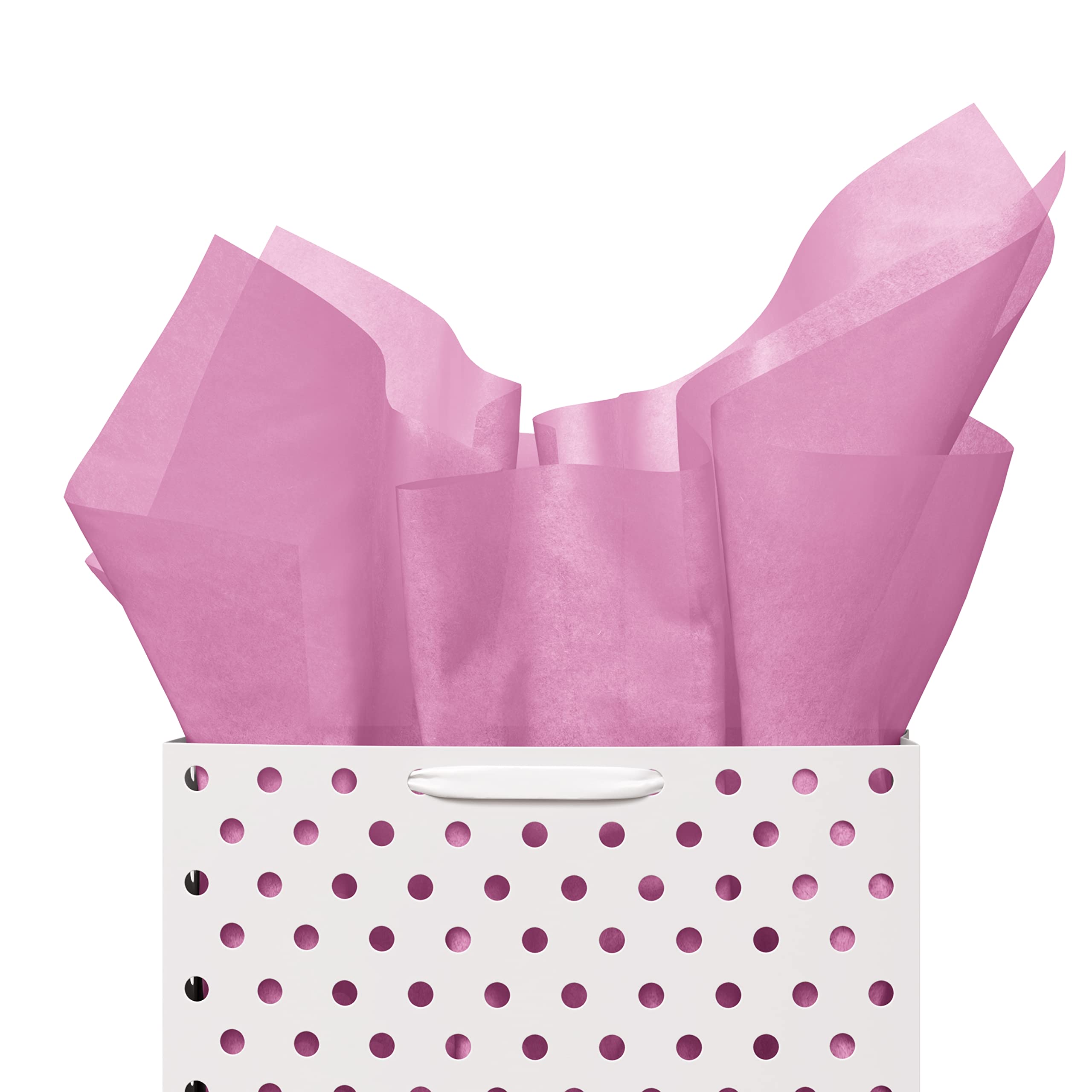 15 In. x 20 In. Pink Tissue Paper | 480 Sheets