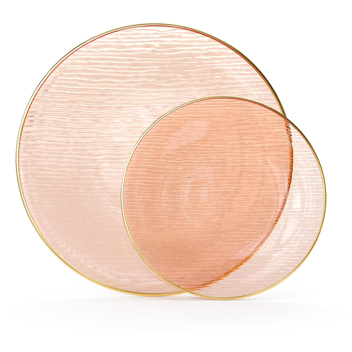 Pink Weave Plate Combo | 90 10-inch + 90 7-inch