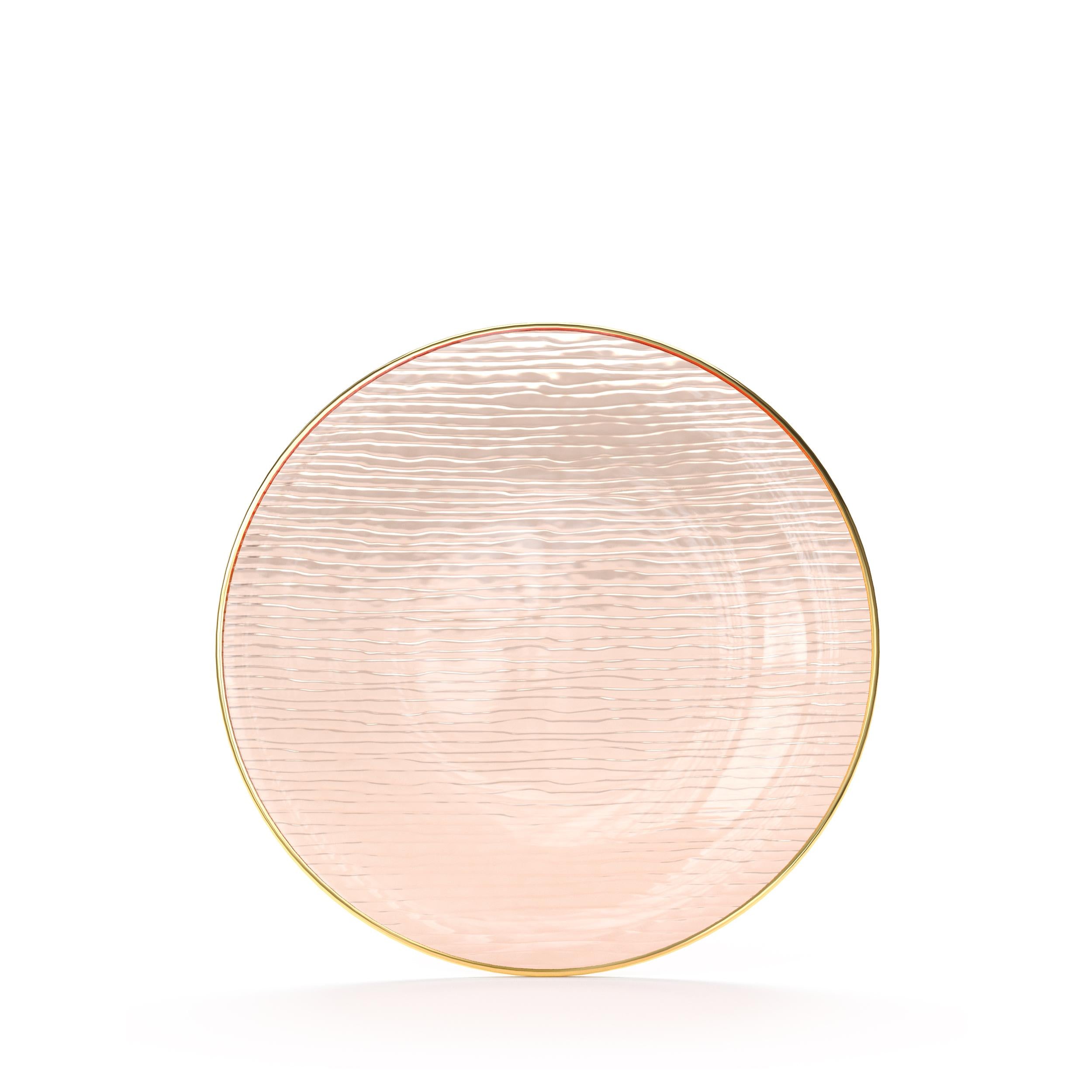 Pink Weave Plate Combo | 90 10-inch + 90 7-inch