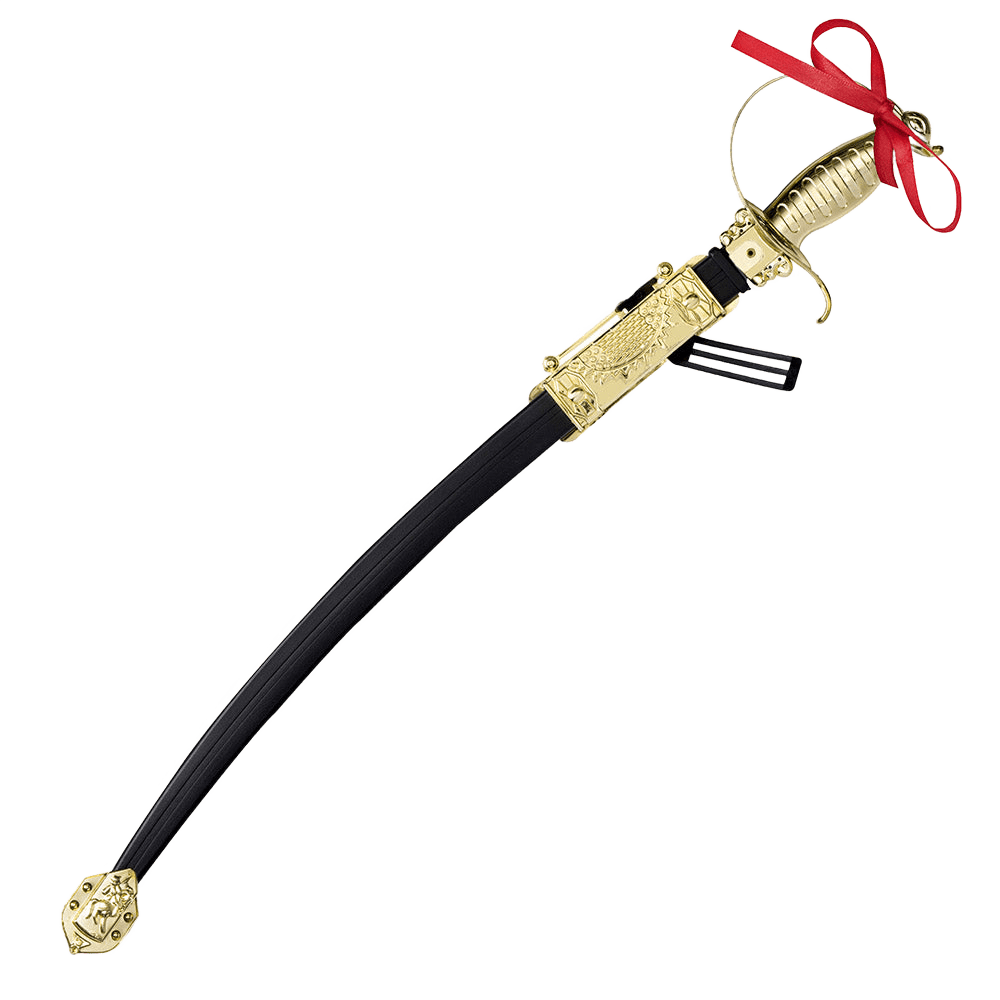 Pirate Gold Tipped Sword