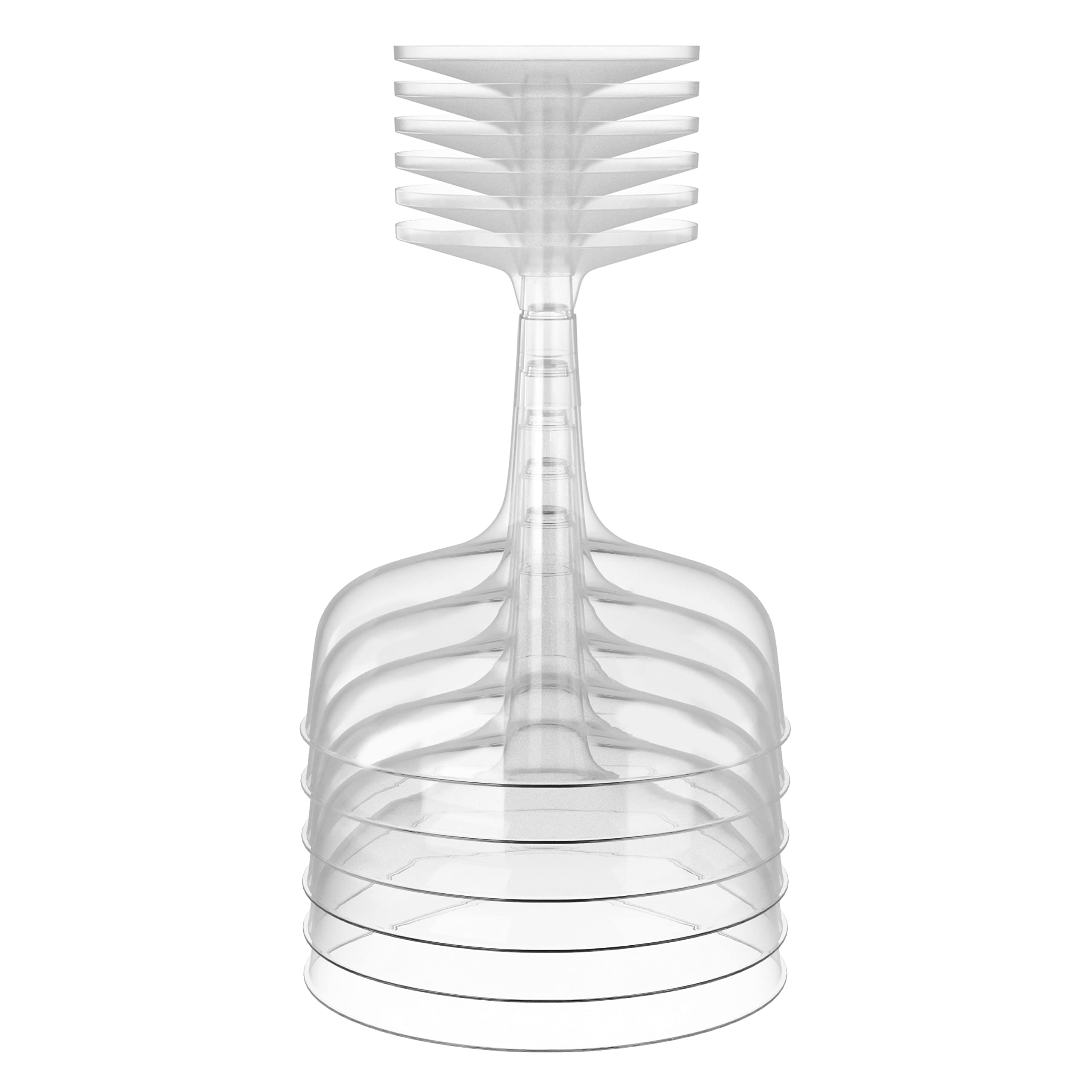 Plastic Cocktail Glasses | 48 Count