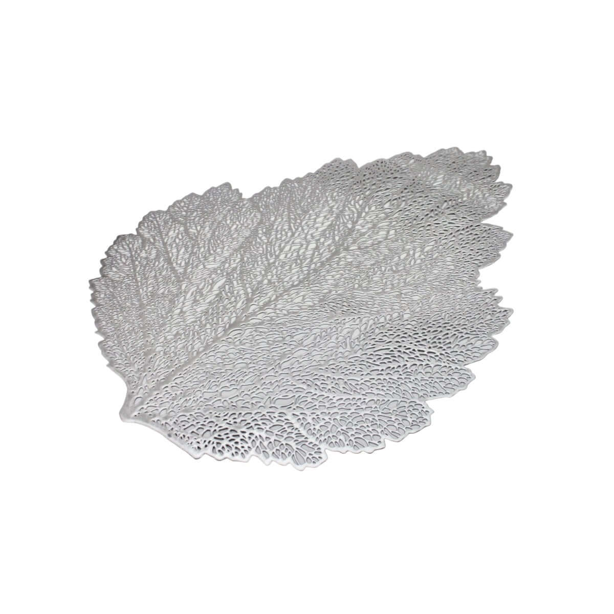18" x 14" | Silver Leaf Placemat | 10 Count - Yom Tov Settings