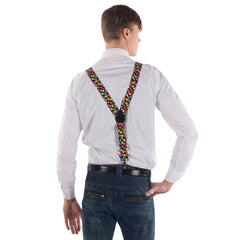 Polka Dot Suspenders