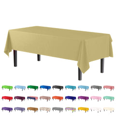 Premium Light Yellow Table Cover | 12 Pack