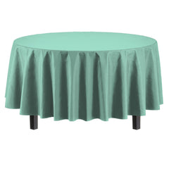 Premium Round Mint Table Cover | 6 Pack