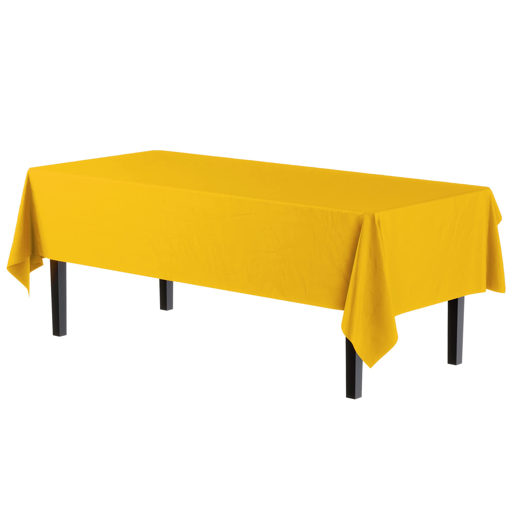 Premium Yellow Table Cover | 6 Pack