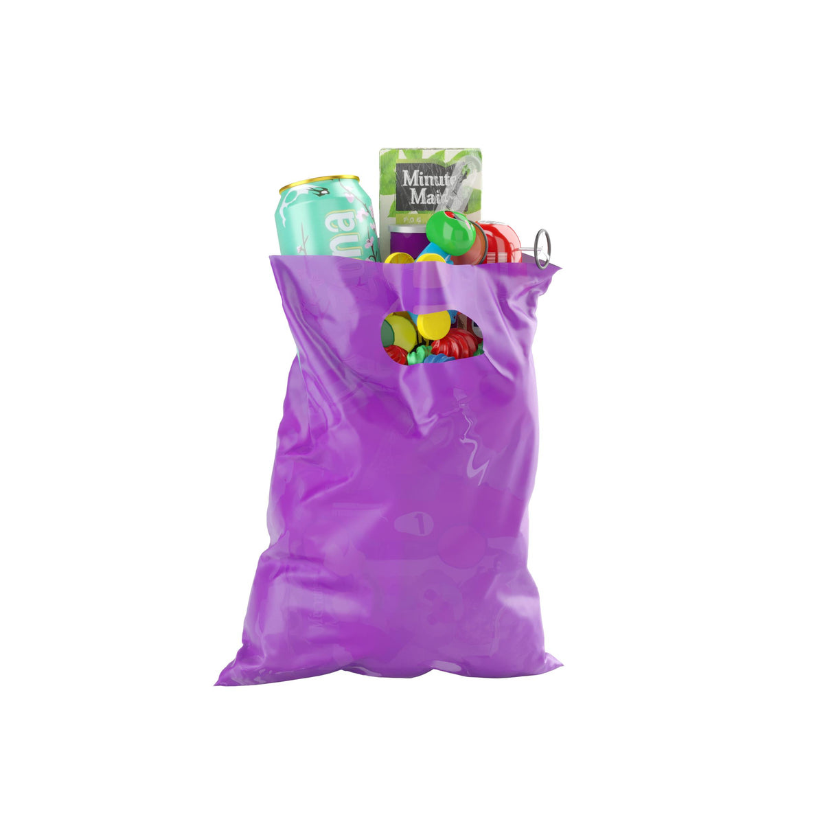 Purple Party Loot Bags | 80 Count