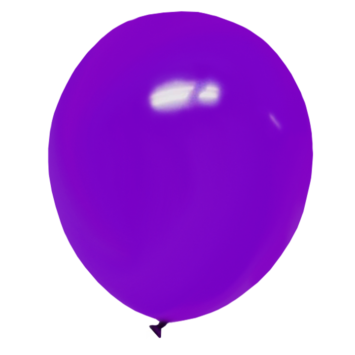 12 In. Purple Latex Balloons | 50 Count