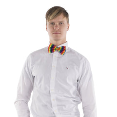 Rainbow Bow Tie