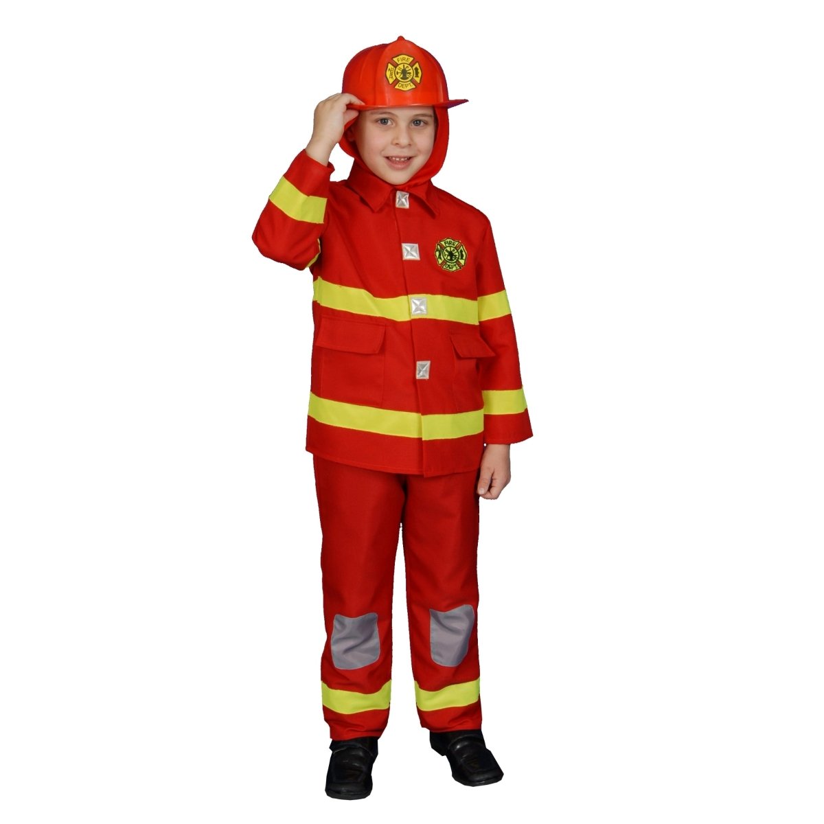 Red Firefighter Costume - Kids