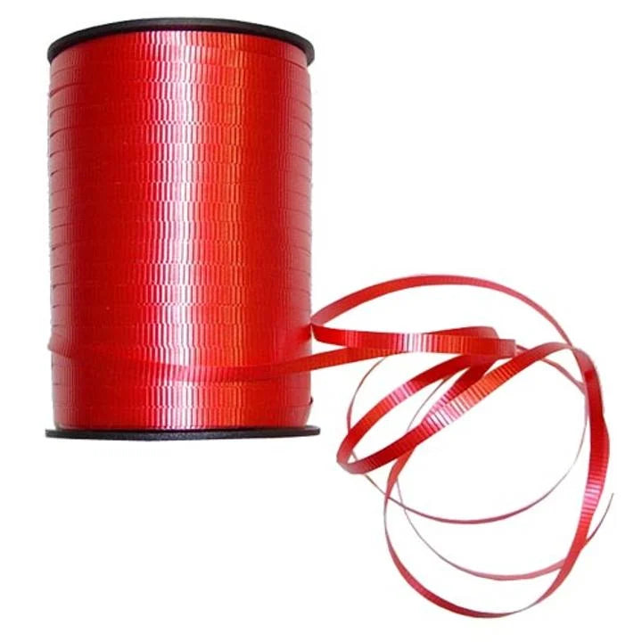 500 Yd Curling Ribbon - Red