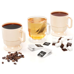 8 Oz. Ivory Plastic Coffee Mugs | 192 Count