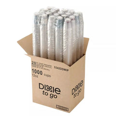 12 Oz. Dixie To Go Multi Color Insulated Hot Cups | 1000 Count