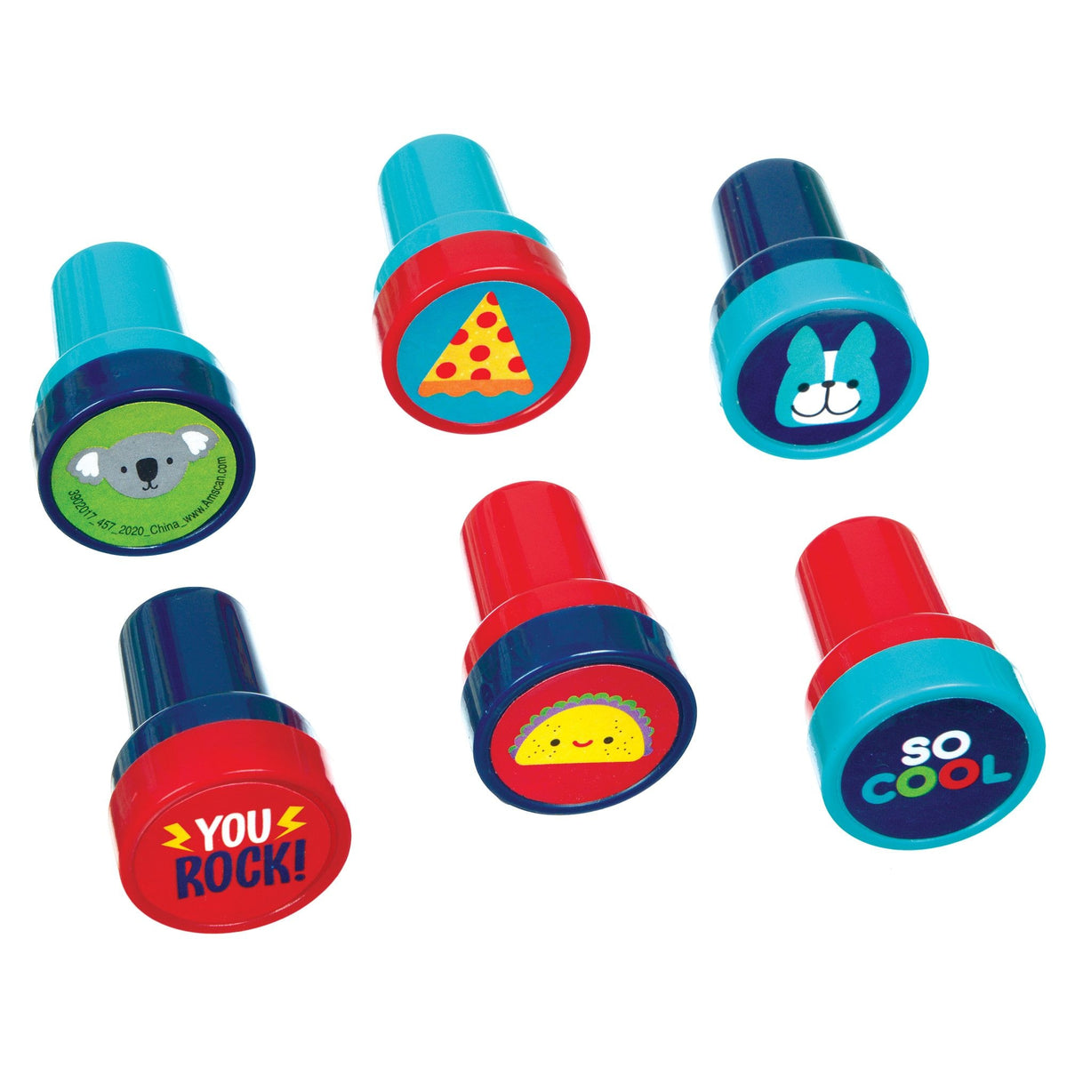 So Cool Stampers, Red/Blue, 12-ct - Pack of 2