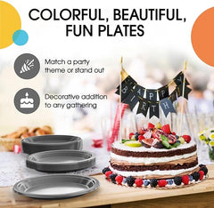 7 In. | Silver Plastic Plates | 600 Count