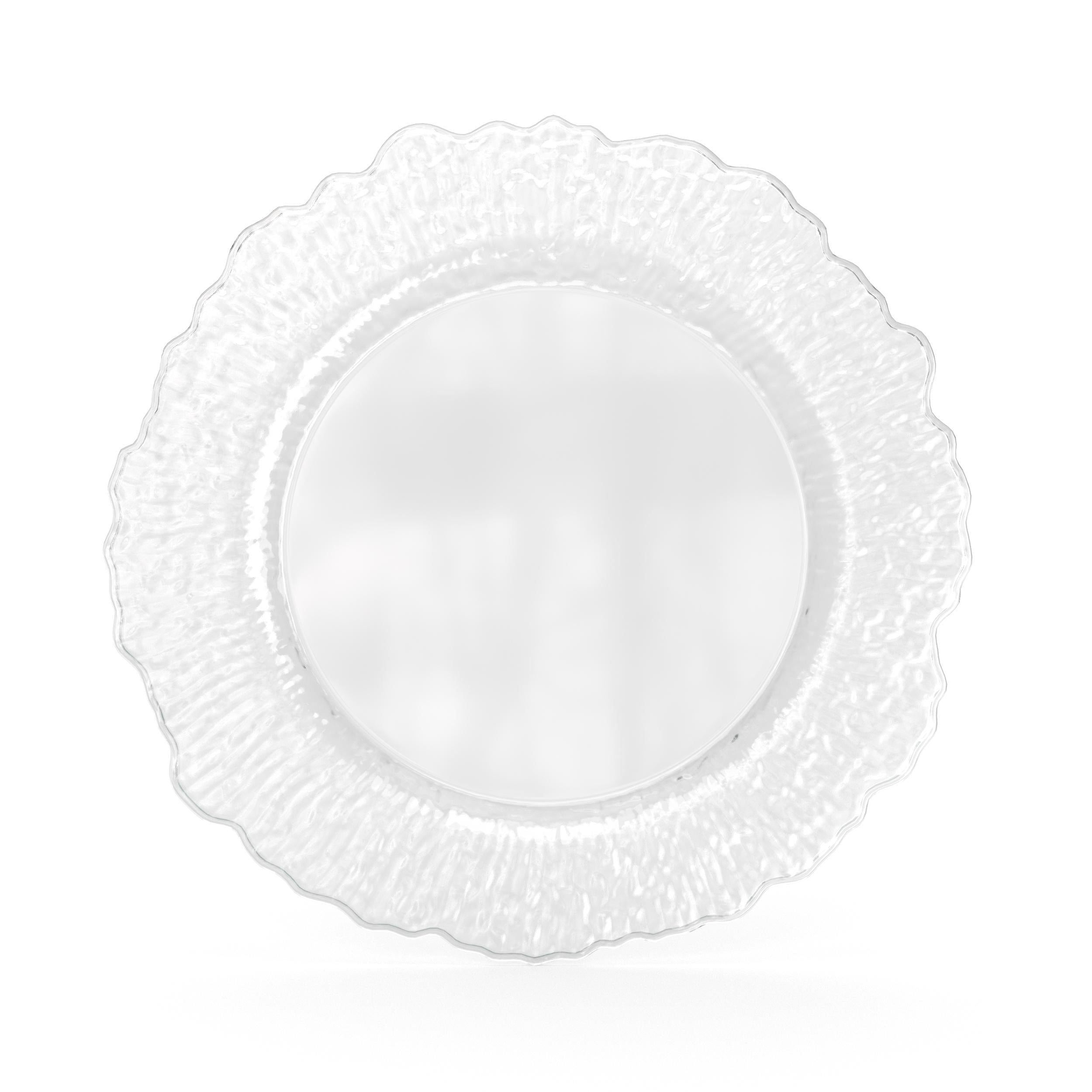 Clear Leaf Plate Combo | 90 10-inch + 90 7-inch