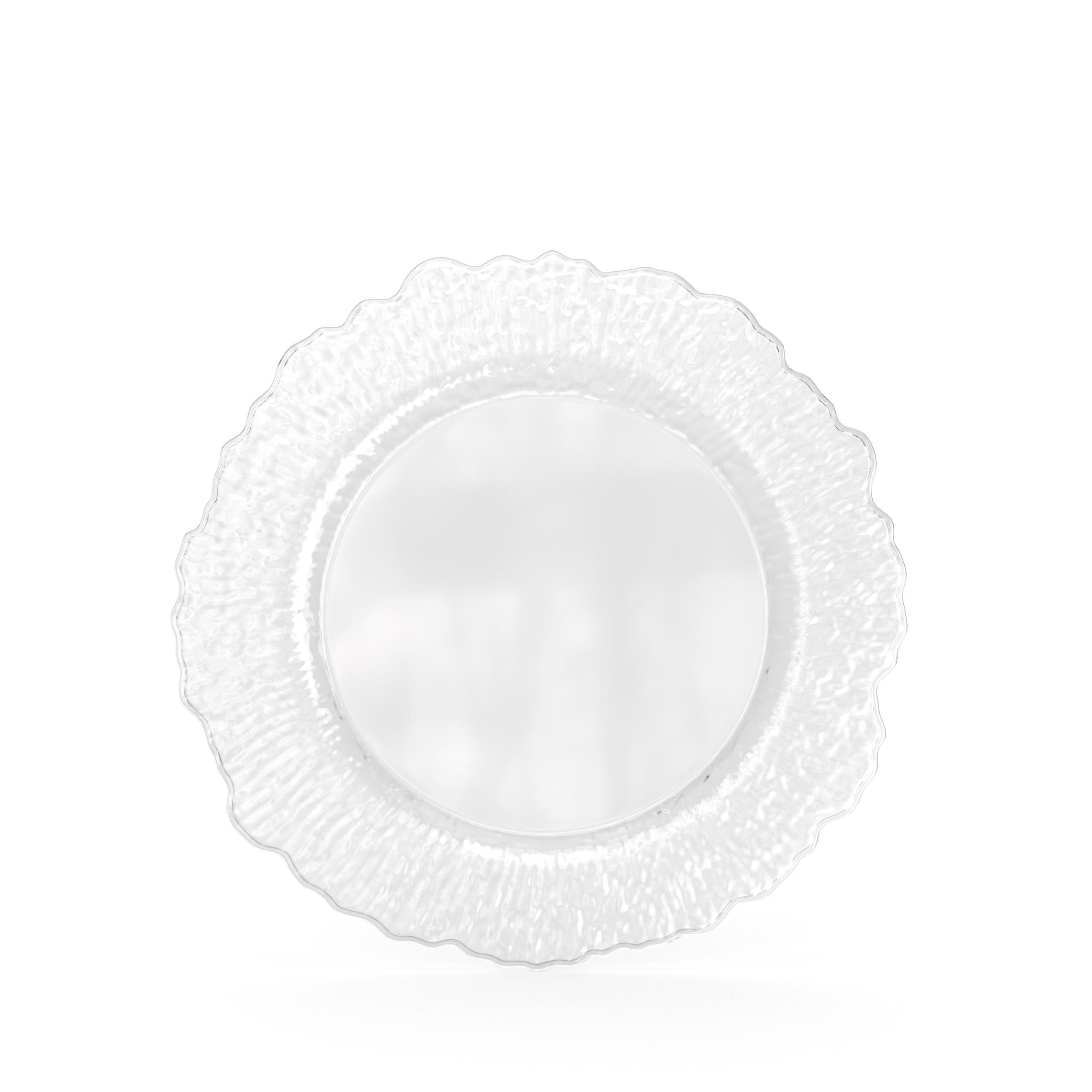 Clear Leaf Plate Combo | 90 10-inch + 90 7-inch