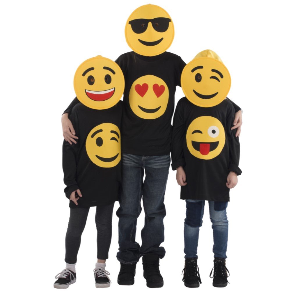 Smiling Face Emoji Mask - Adults