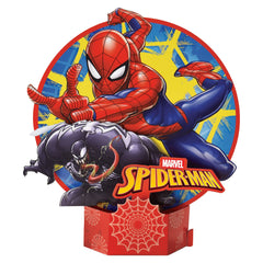 Marvel Spider-Man Table Centerpiece, Red/Blue, 11.4-inch - Case of 54