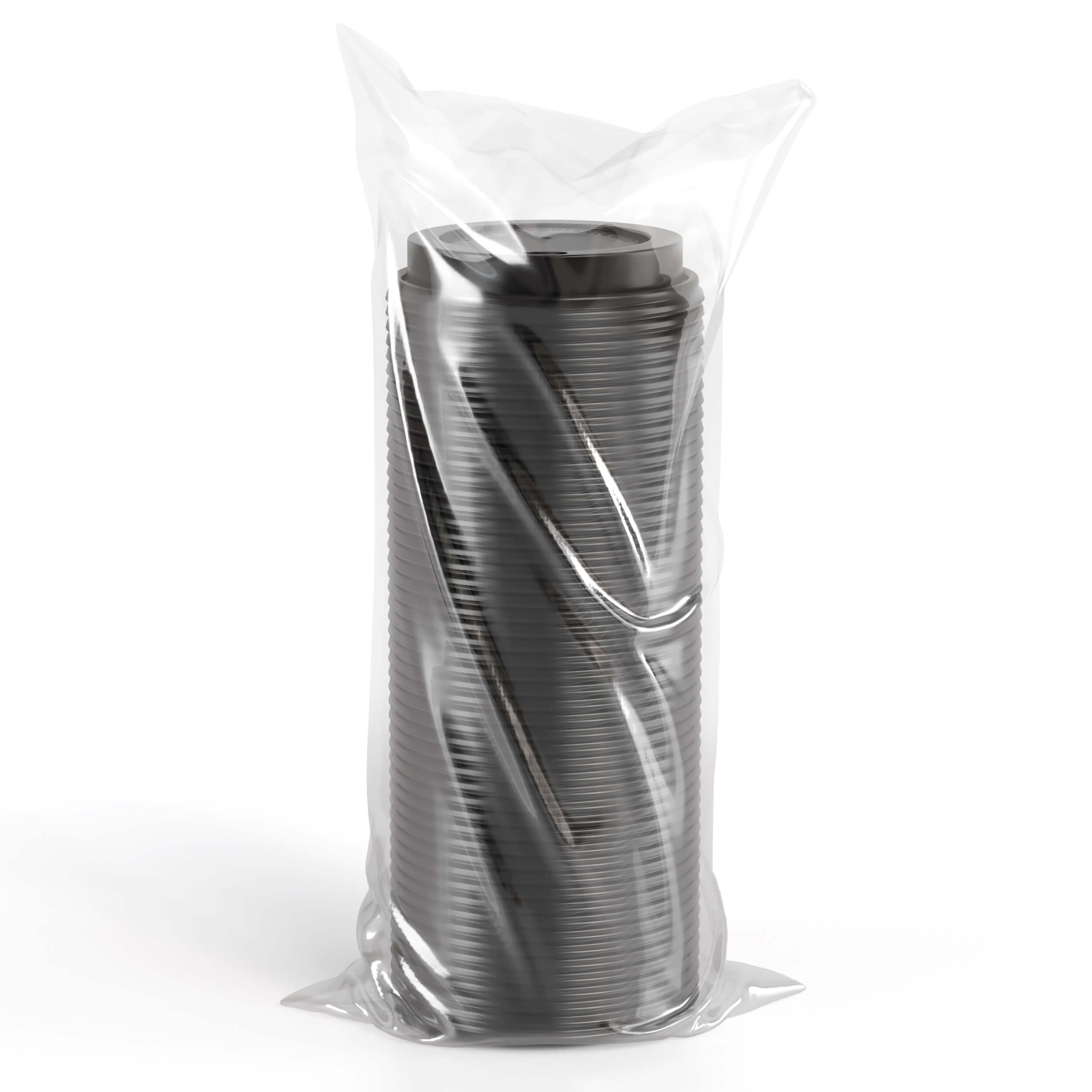 Black Lids 12/16 Oz Dixie Compatible | 1000 Count