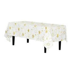 Gold Star Table Cover | 12 Pack