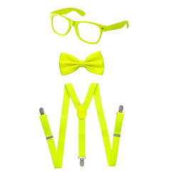 Suspenders, Bowtie and Sunglasses Set - Kids