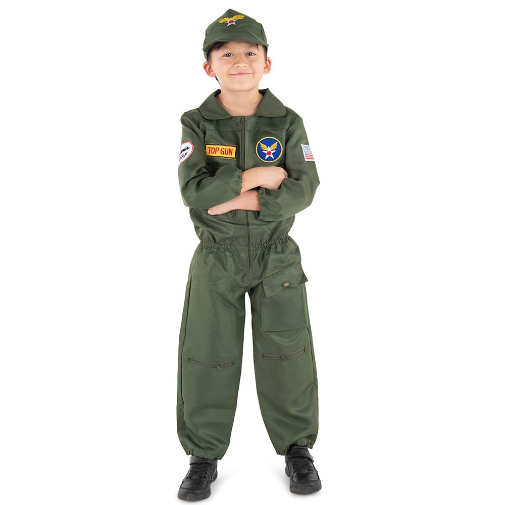 Top Gun Fighter Pilot Costume - Kids