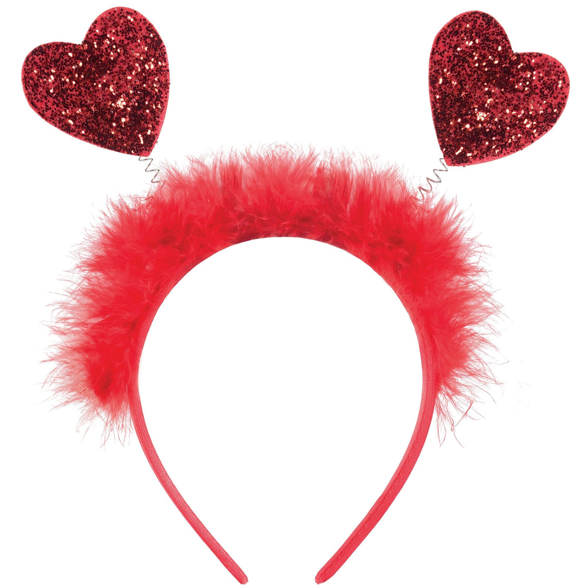 Valentine's Day Red Heart Head Bopper - Pack of 12