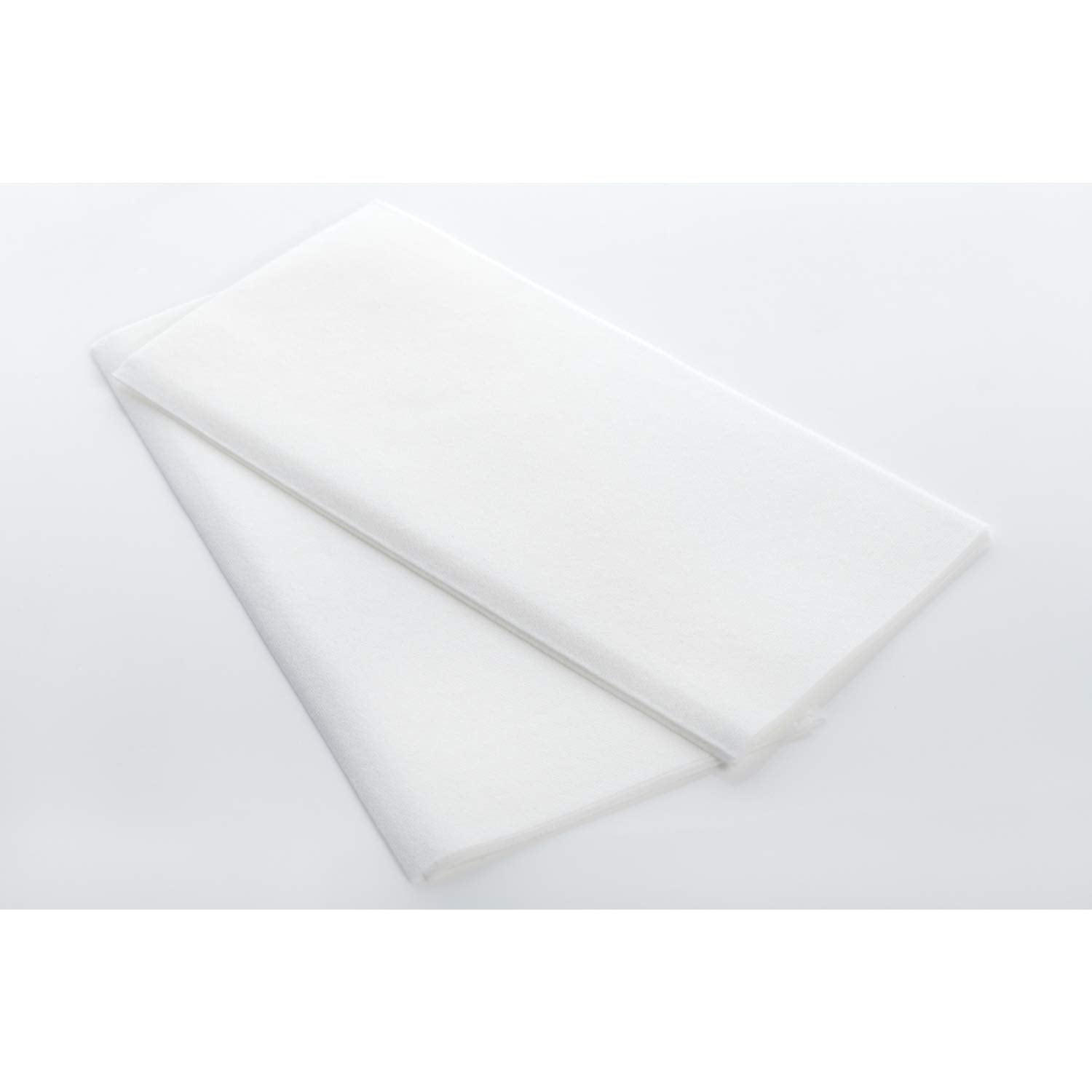 White Airlaid Linen Feel Paper Napkins | 100 Count