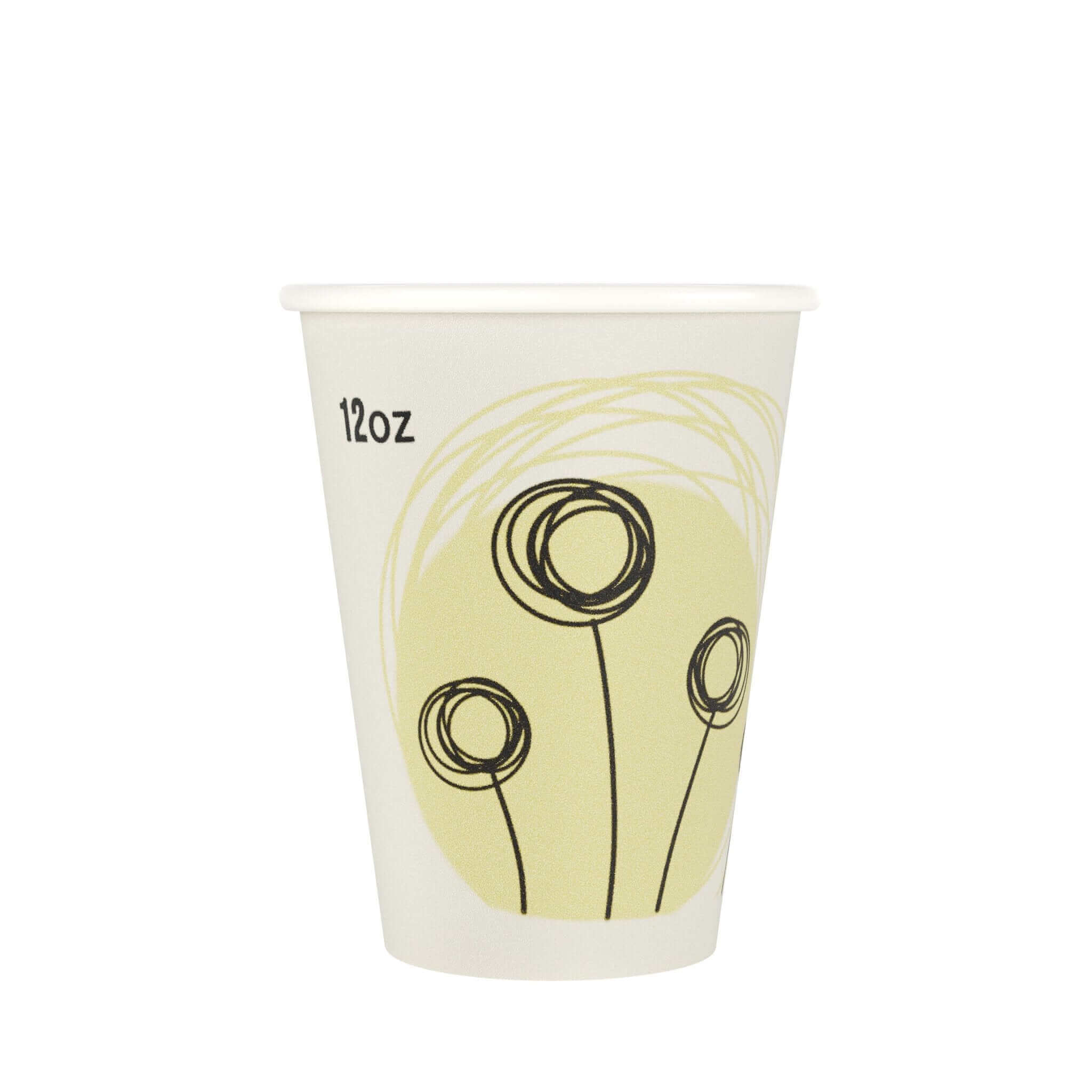 12 Oz Monogram Insulated Hot Cups | 1000 Count - Yom Tov Settings