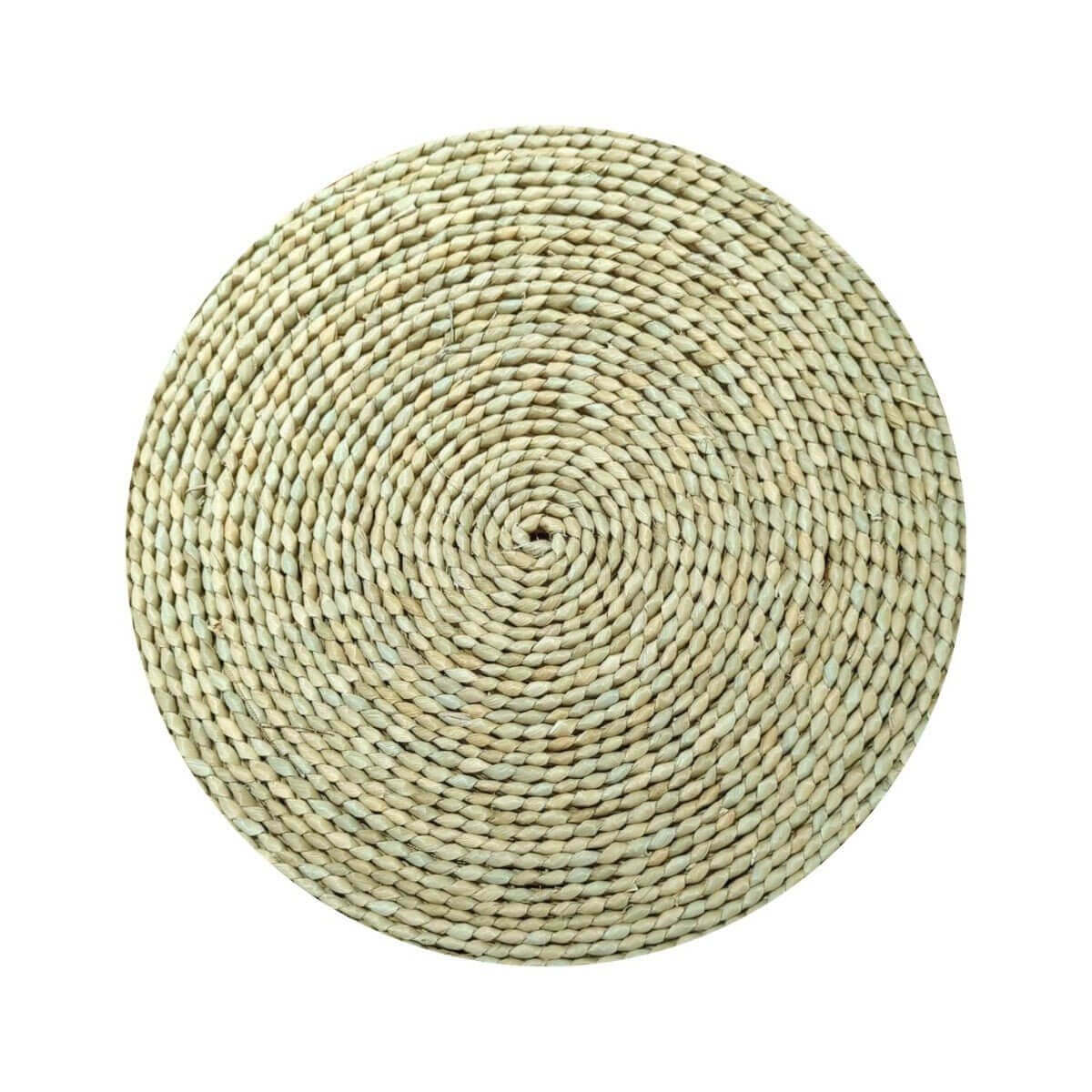 15" | Straw Placemat | 15 Count - Yom Tov Settings