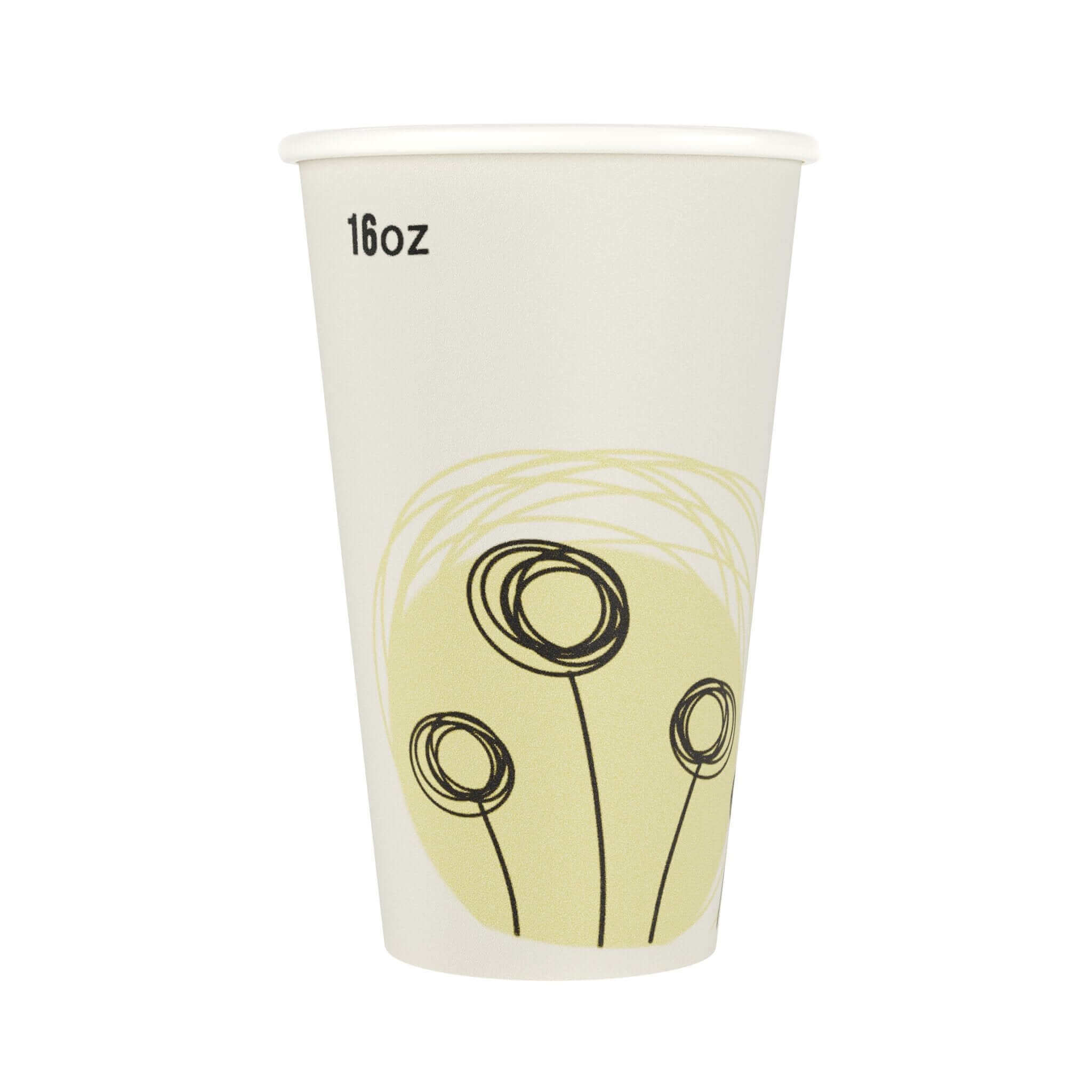 16 Oz Monogram Insulated Hot Cups | 1000 Count - Yom Tov Settings
