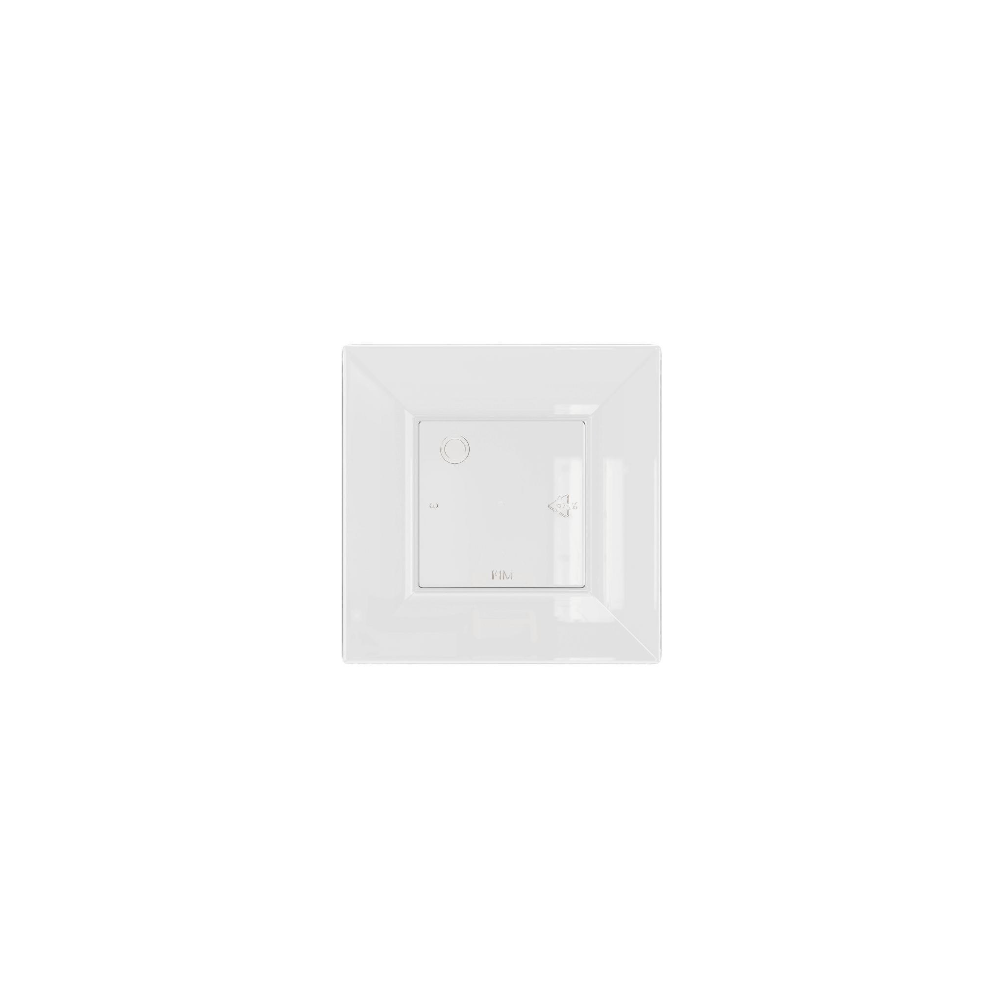 2.75" | Clear Square Miniature Plates | 960 Count - Yom Tov Settings