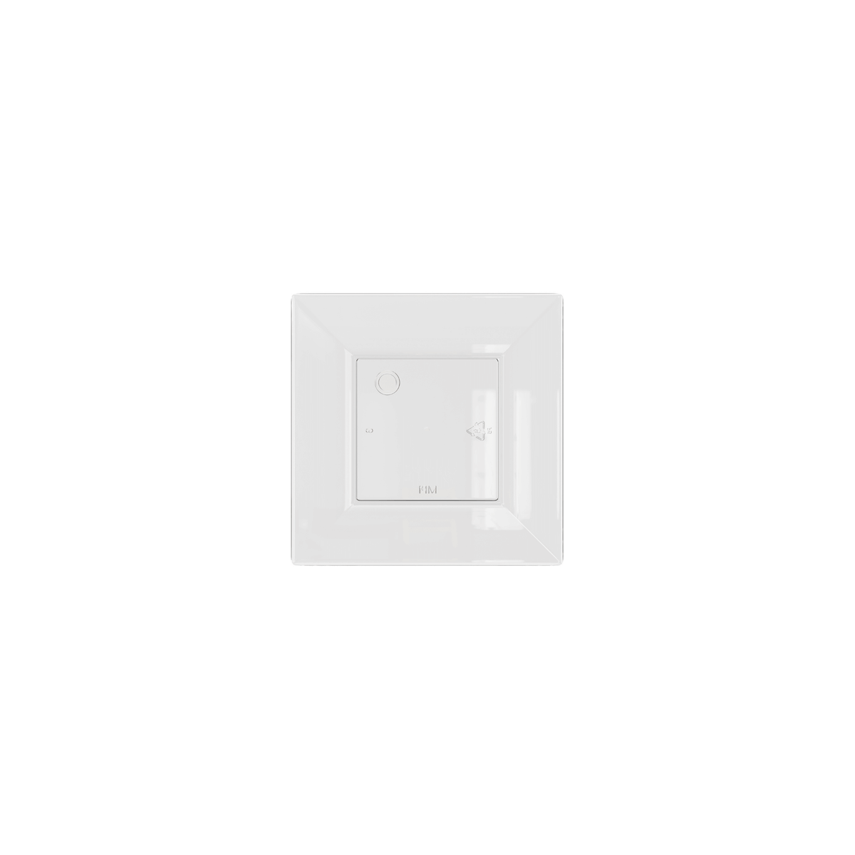 2.75" | Clear Square Miniature Plates | 960 Count - Yom Tov Settings