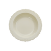 12 oz. Ivory Victorian Design Plastic Bowls (120 Count) - Yom Tov Settings