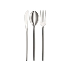 480 Piece Gloss Silver Full Cutlery Combo Set