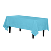 Premium Light Blue Plastic Tablecloth | 96 Count - Yom Tov Settings