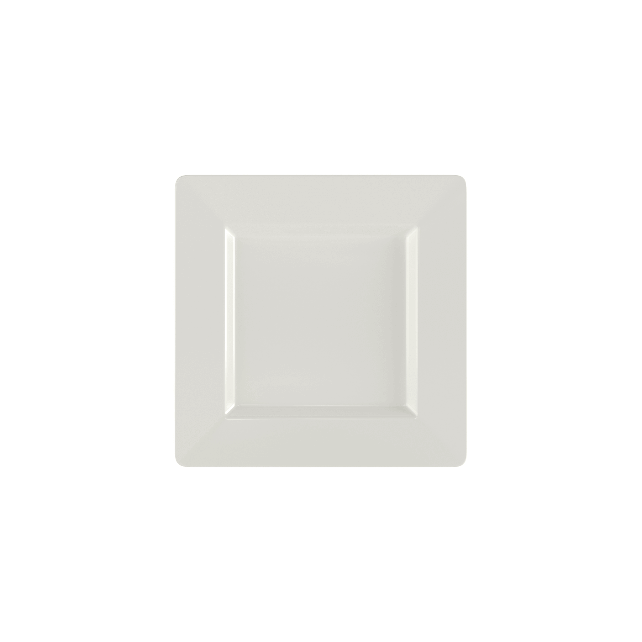 4.5 In. Ivory Square Plates (600 Count) - Yom Tov Settings