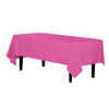 Cerise Plastic Tablecloth | 48 Count - Yom Tov Settings