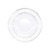 Clear/Silver Petal Plates - Combo Pack 120/120 - Yom Tov Settings