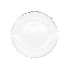 Clear/Silver Petal Plates - Combo Pack 120/120 - Yom Tov Settings