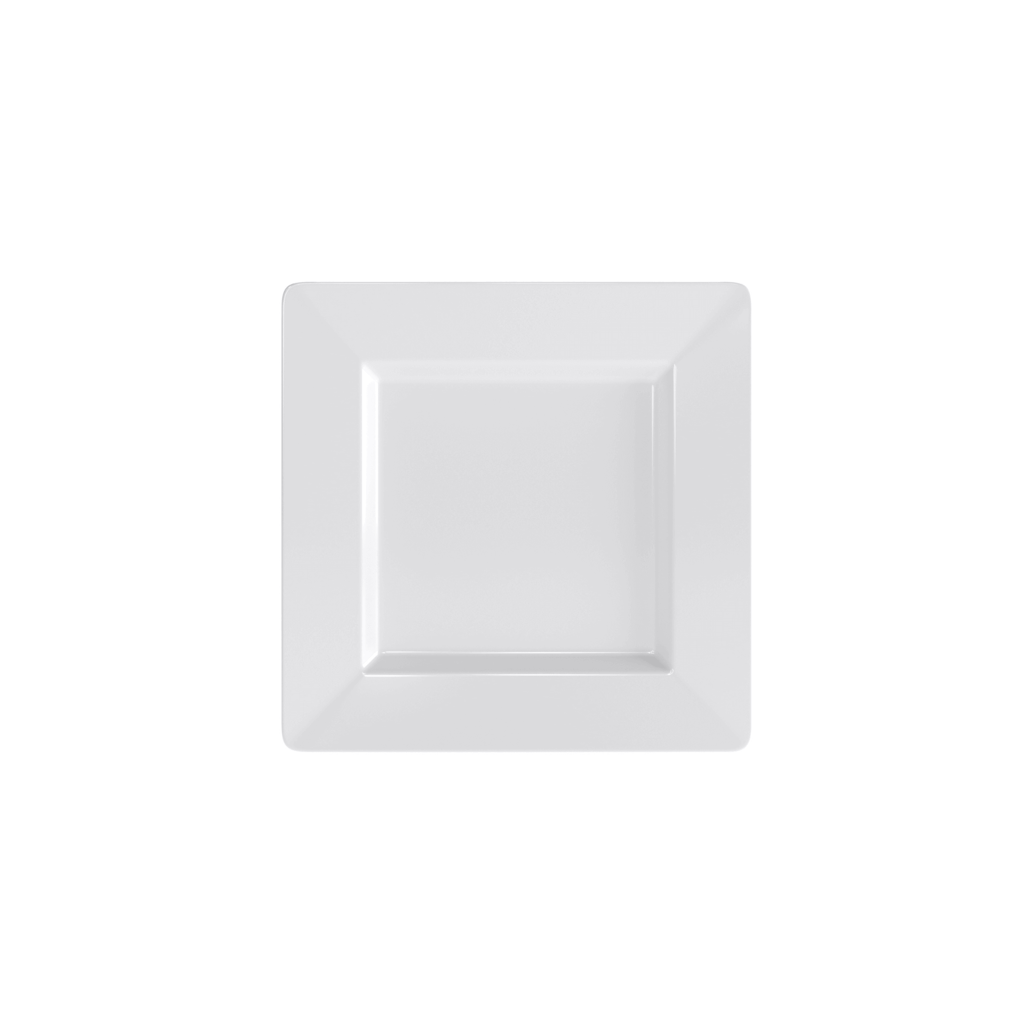 4.5 In. White Square Plates (600 Count) - Yom Tov Settings