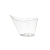 4.35 Oz. | Clear Sauce Boat Miniatures | 288 Count - Yom Tov Settings