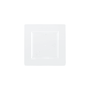 4.5 In. Clear Square Plates (600 Count) - Yom Tov Settings